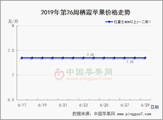 2019年第26周蘋果行情分析預(yù)測409